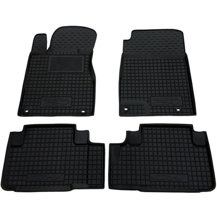 Коврики в салон для Honda CR-V 2012-, резиновые (AVTO-Gumm)