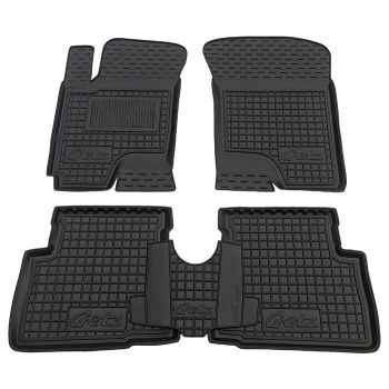 Коврики в салон для Hyundai Getz 2002-, резиновые (AVTO-Gumm)