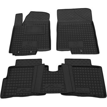 Коврики в салон для Kia Soul 2010-2013, резиновые (AVTO-Gumm)