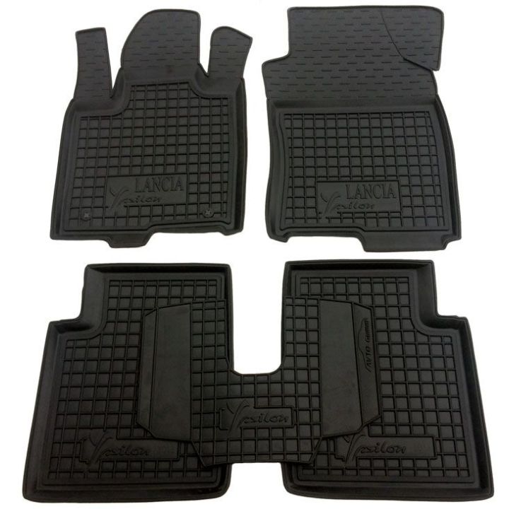 Килимки в салон для Lancia Ypsilon 13-, гумові (AVTO-Gumm)