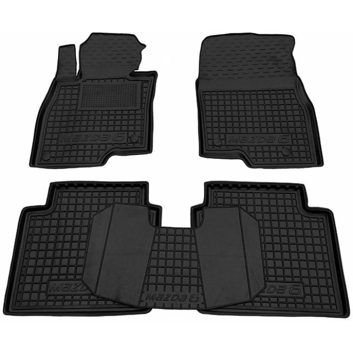 Коврики в салон для Mazda M6 2013-, резиновые (AVTO-Gumm)