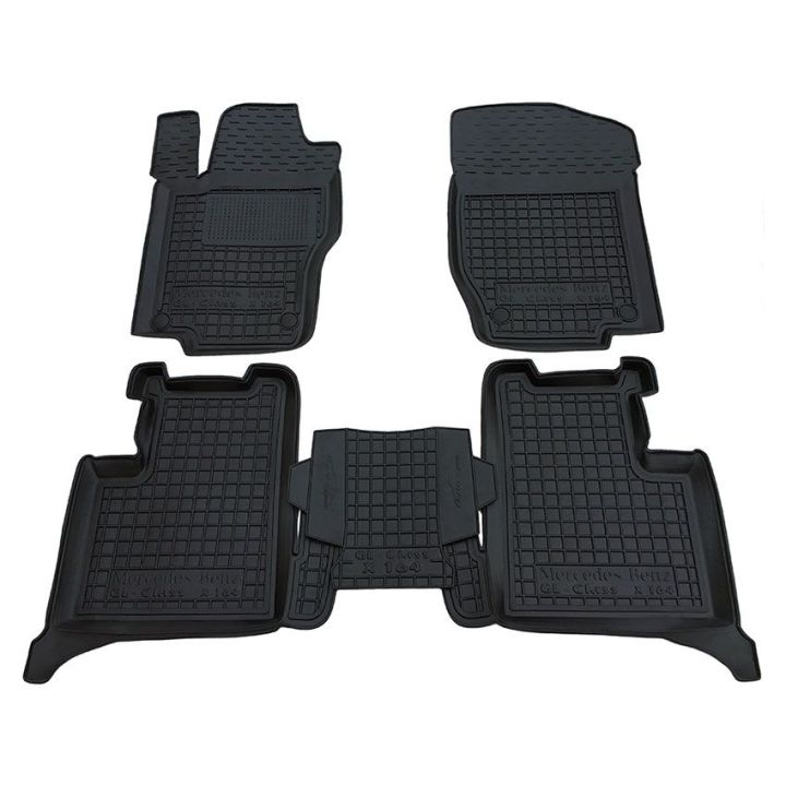 Коврики в салон для Mercedes GL-Class X164 '06-11, резиновые (AVTO-Gumm)