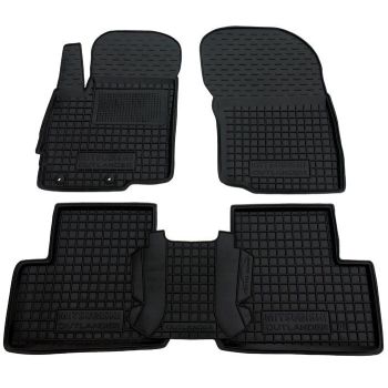 Коврики в салон для Mitsubishi Outlander 2012-, резиновые (AVTO-Gumm)