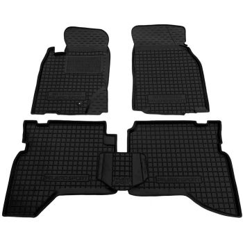 Коврики в салон для Mitsubishi Pajero Sport 1997-, резиновые (AVTO-Gumm)