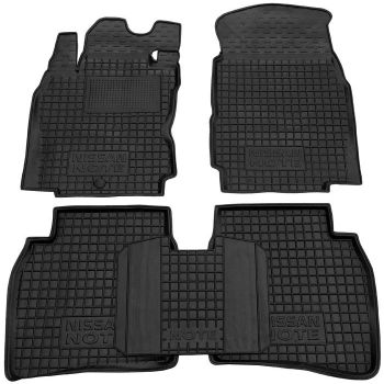 Коврики в салон для Nissan Note '05-, резиновые (AVTO-Gumm)