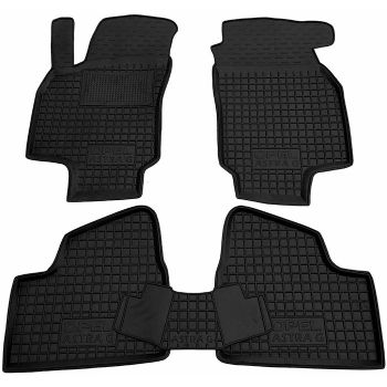Коврики в салон для Opel Astra G 1998-, резиновые (AVTO-Gumm)