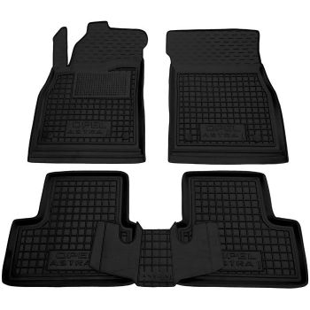 Коврики в салон для Opel Astra J '09-15, резиновые (AVTO-Gumm)