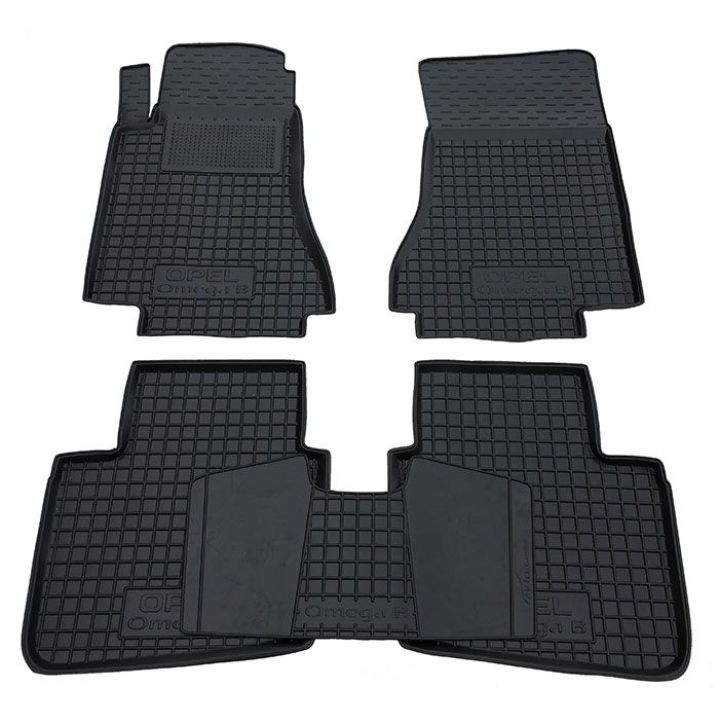 Коврики в салон для Opel Omega B '94-03, резиновые (AVTO-Gumm)