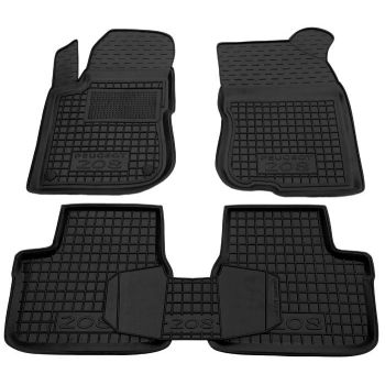 Коврики в салон для Peugeot 208 '12-, резиновые (AVTO-Gumm)