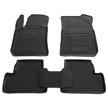 Коврики в салон для Peugeot 308 2014- (хетчбэк), резиновые (AVTO-Gumm)