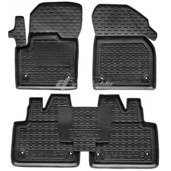 Коврики в салон для Land Rover Discovery Sport '14-19, резиновые (AVTO-Gumm)