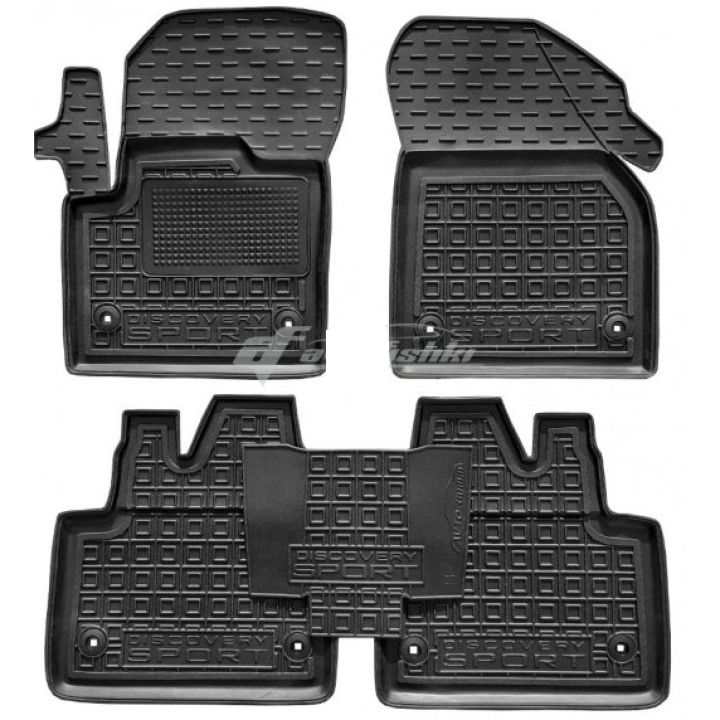 Коврики в салон для Land Rover Discovery Sport '14-19, резиновые (AVTO-Gumm)