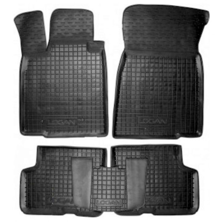 Коврики в салон для Dacia Logan MCV (2006-2012) универсал, резиновые (AVTO-Gumm)