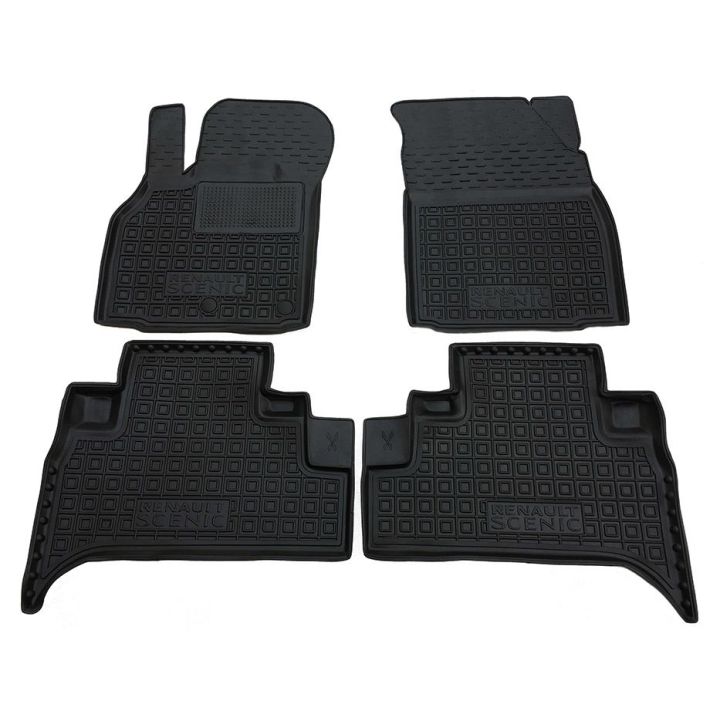Коврики в салон для Renault Scenic III 2009-, резиновые (AVTO-Gumm)