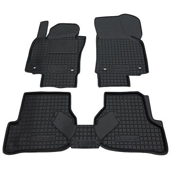 Коврики в салон для Skoda Octavia A5 2004-2012, резиновые (AVTO-Gumm)