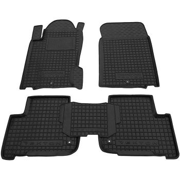 Коврики в салон для Ssangyong Rexton III '13-17, резиновые (AVTO-Gumm)