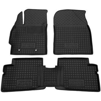 Коврики в салон для Toyota Auris '06-12, резиновые (AVTO-Gumm)