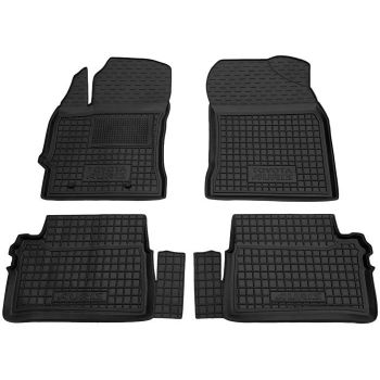 Коврики в салон для Toyota Auris '13-, резиновые (AVTO-Gumm)