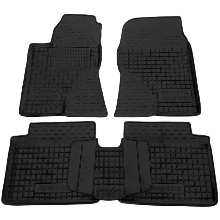 Коврики в салон для Toyota Avensis 2003-, резиновые (AVTO-Gumm)