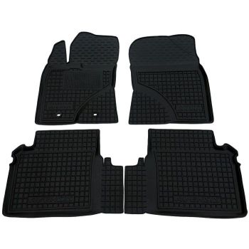 Коврики в салон для Toyota Avensis 2009-, резиновые (AVTO-Gumm)