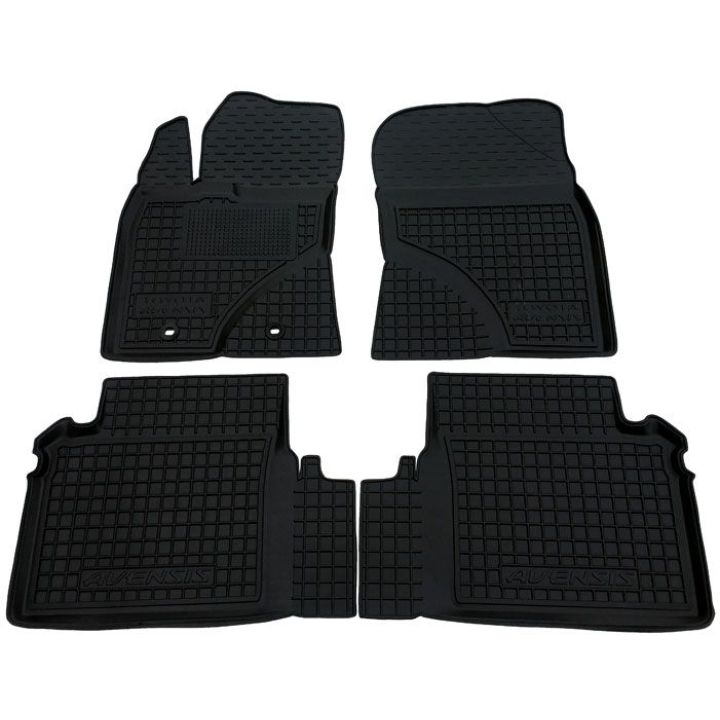 Коврики в салон для Toyota Avensis 2009-, резиновые (AVTO-Gumm)