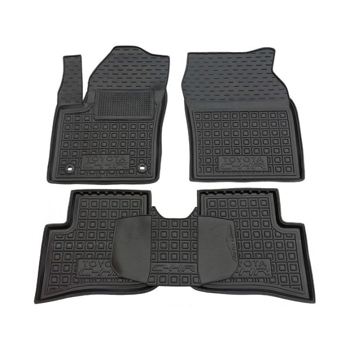 Коврики в салон для Toyota C-HR '16-, резиновые (AVTO-Gumm)