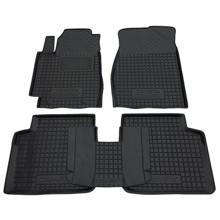 Коврики в салон для Toyota Camry XV30 2002-, резиновые (AVTO-Gumm)