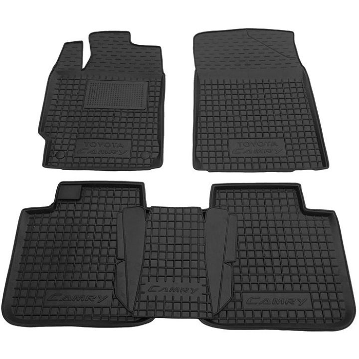 Коврики в салон для Toyota Camry XV50 2011-, резиновые (AVTO-Gumm)