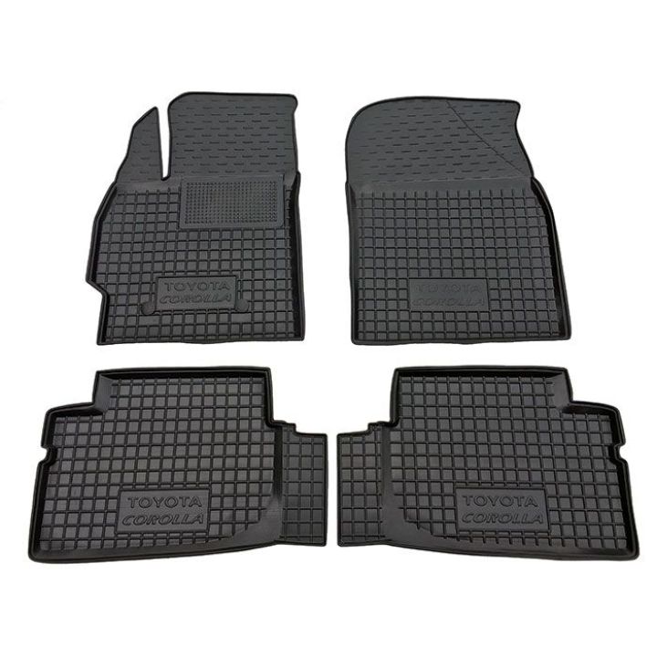 Коврики в салон для Toyota Corolla 2007-, резиновые (AVTO-Gumm)