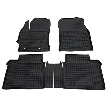Коврики в салон для Toyota Corolla 2013-, резиновые (AVTO-Gumm)