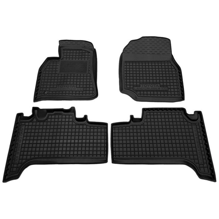 Коврики в салон для Toyota Land Cruiser 100 '98-07, резиновые (AVTO-Gumm)