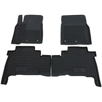 Килимки в салон для Toyota Land Cruiser Prado 200 2012-, гумові (AVTO-Gumm)