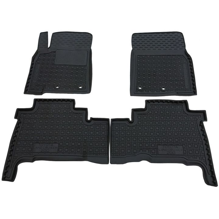 Коврики в салон для Toyota Land Cruiser Prado 200 2012-, резиновые (AVTO-Gumm)