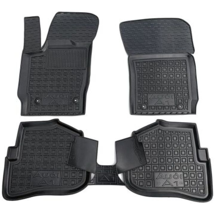 Коврики в салон для Audi A1 '10-18, резиновые (AVTO-Gumm)
