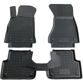 Коврики в салон для Audi A4 (B9) '15-, резиновые (AVTO-Gumm)