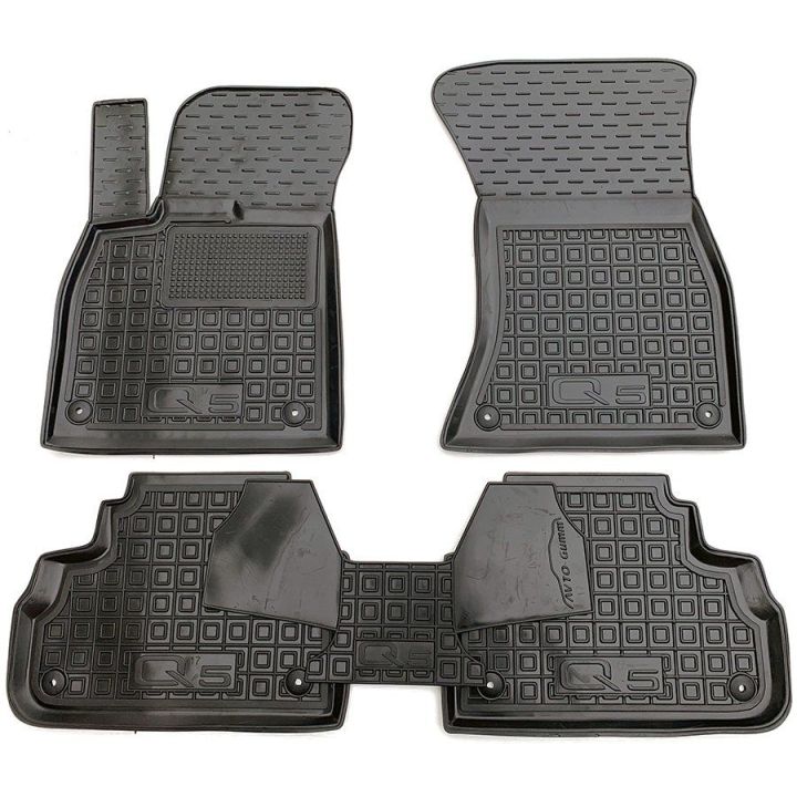 Коврики в салон для Audi Q5 (2017>) резиновые (AVTO-Gumm)