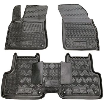 Коврики в салон для Audi Q7 (2015>) резиновые (AVTO-Gumm)