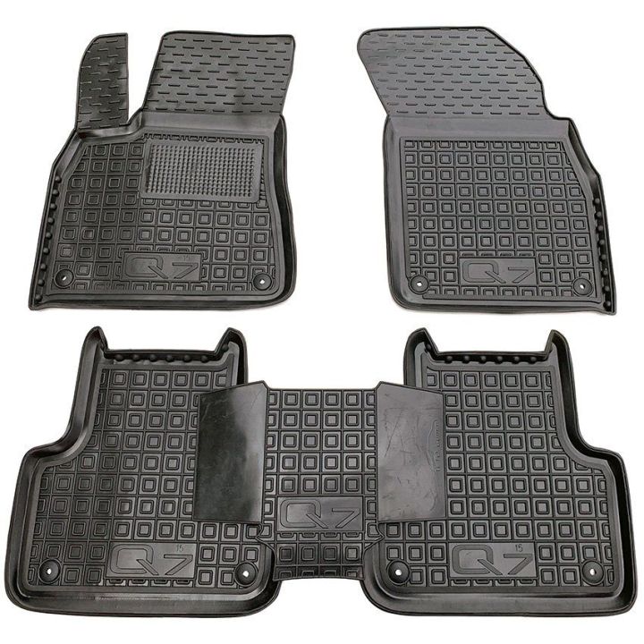 Коврики в салон для Audi Q7 (2015>) резиновые (AVTO-Gumm)