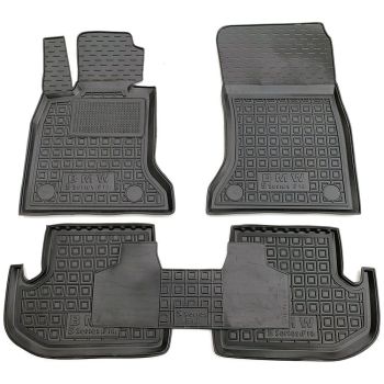 Коврики в салон для BMW F10 5-серия (2013>) резиновые (AVTO-Gumm)