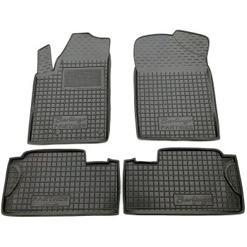 Коврики в салон для Peugeot Partner 1998-, резиновые (AVTO-Gumm)