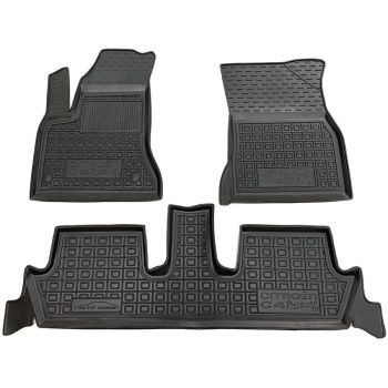 Коврики в салон для Citroen C-4 Picasso (2007>) резиновые (AVTO-Gumm)