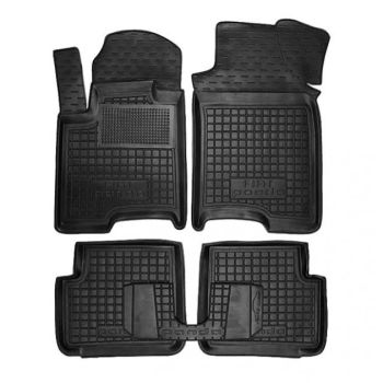 Коврики в салон для Fiat Panda '12-, резиновые (AVTO-Gumm)
