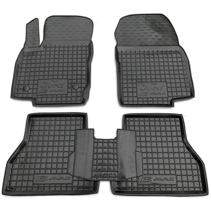 Коврики в салон для Ford B-max 2013- резиновые, (AVTO-Gumm)