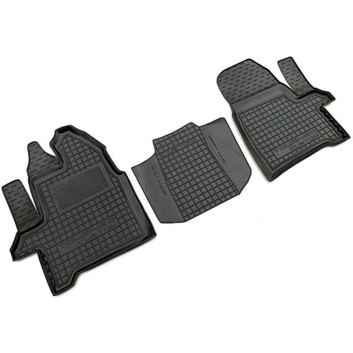 Коврики в салон для Ford Tourneo Custom '13- (1+1) резиновые, (AVTO-Gumm)