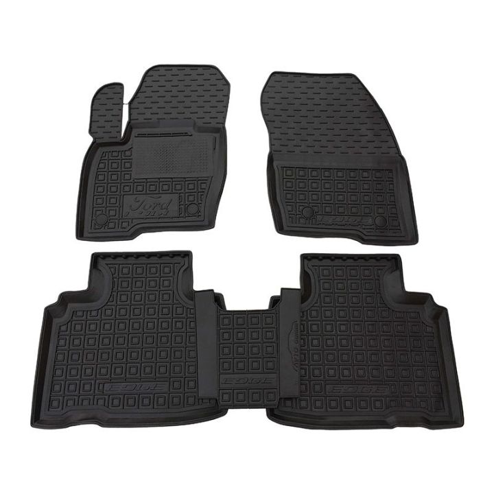 Коврики в салон для Ford Edge '16-, резиновые (AVTO-Gumm)