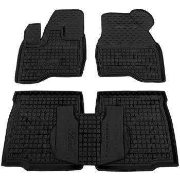 Коврики в салон для Ford Explorer 2014- резиновые, (AVTO-Gumm)