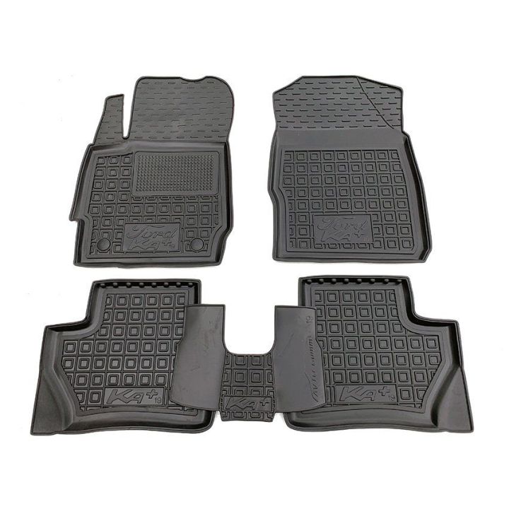 Коврики в салон для Ford KA+ 2019- резиновые, (AVTO-Gumm)