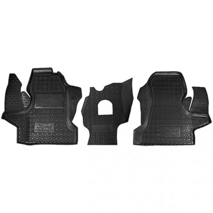 Коврики в салон для Ford Transit 1986-2000 резиновые, (AVTO-Gumm)