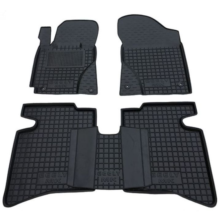Коврики в салон для Geely MK Sedan '06-14, резиновые (AVTO-Gumm)