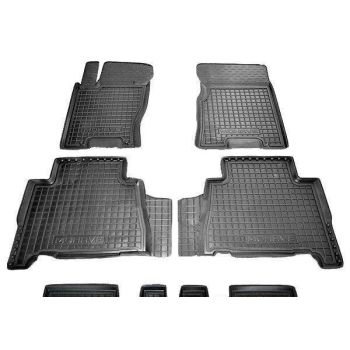 Коврики в салон для Great Wall Haval H9 '15-, 7 мест, резиновые (AVTO-Gumm)